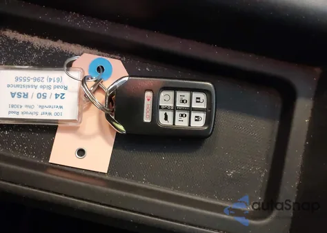 2019 Honda Odyssey Ex-L z USA, uszkodzony, nr VIN 5FNRL6H7XKB007559